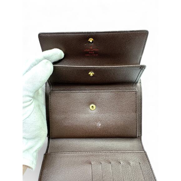 Louis Vuitton Vintage Damier Porte-Trésor Étui Papier Wallet - Picture 7 of 8